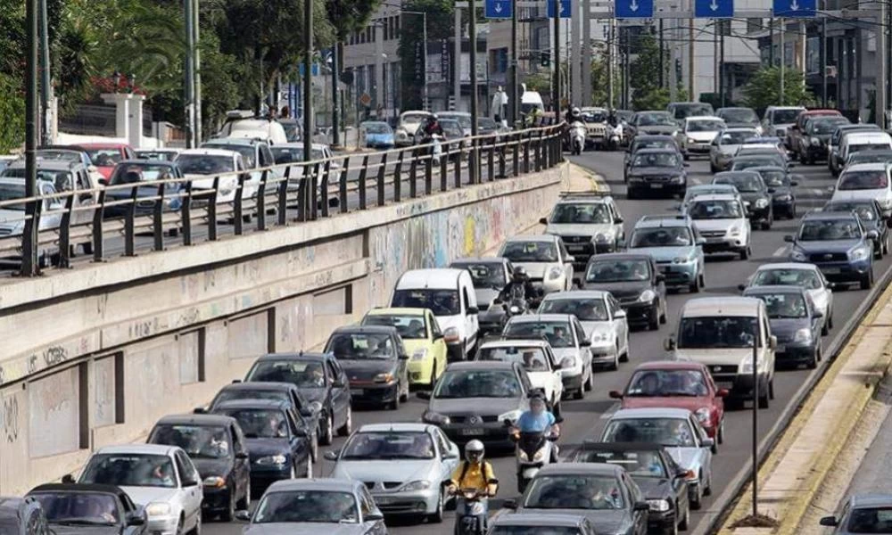 Μποτιλιάρισμα καταγράφεται αυτή την ώρα στο κέντρο της Αθήνας